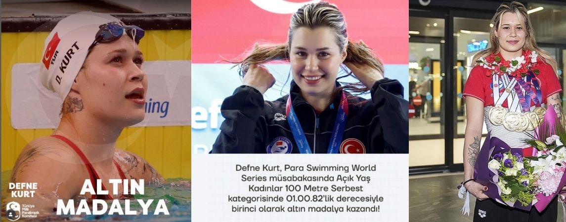 Milli Sporcu Defne Kurt Dünya Serisi’nde Yine Zirveye Yüzdü