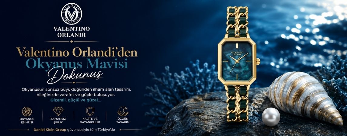 Okyanus Mavisiyle Büyüleyen Yeni 'Valentino Orlandi' Şimdi Bileğinizde
