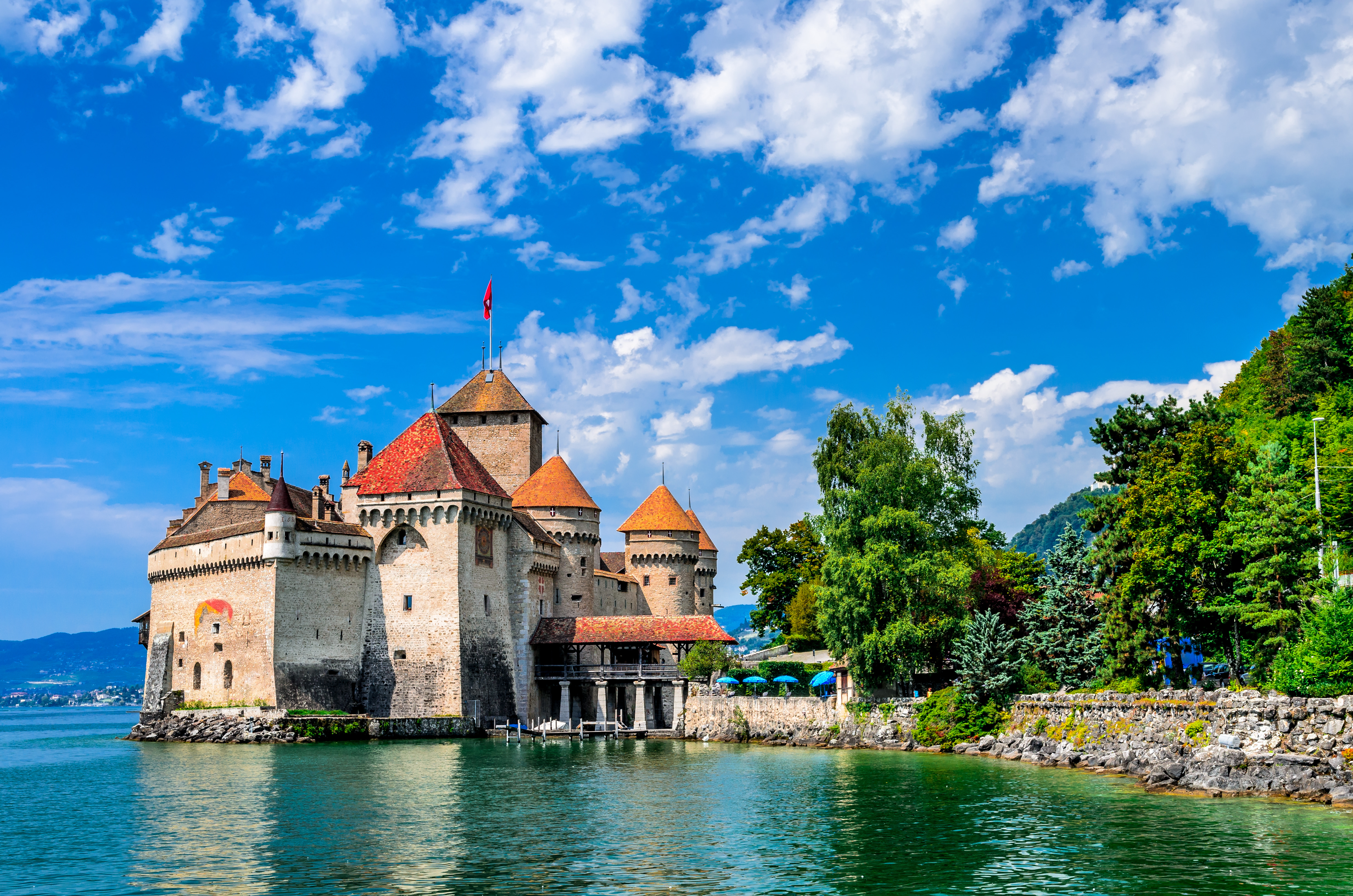 Château de Montreux (İsviçre)